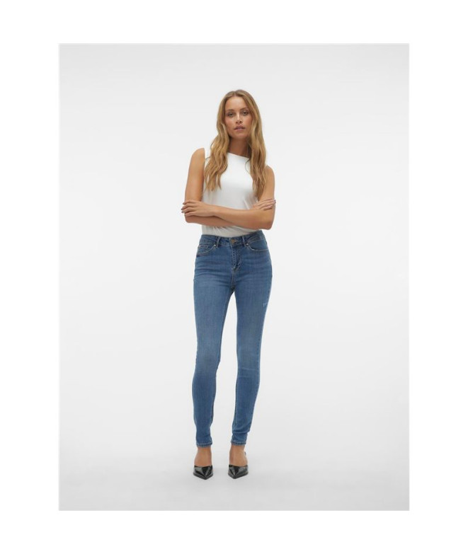 Pantalón Vero Moda flash Mrkinny Jeans Li347...