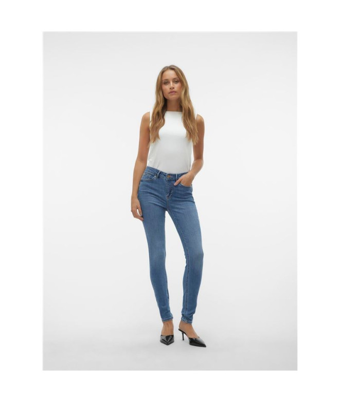 Pantalón Vero Moda flash Mrkinny Jeans Li347...