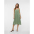 Vestido Vero Moda Vmjosie Calf Singlet Hedge Green Mujer