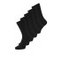 Calcetines Jack and Jones Jacbasic Tennis 5 Pack Black Hombre