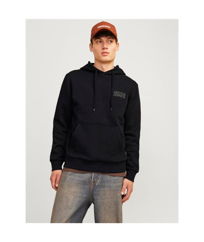 Sweat Jack & Jones ecorp Logo Noir Homme