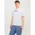 Sudadera Jack and Jones ecorp Logo Play White Melange Hombre