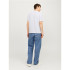 Sudadera Jack and Jones ecorp Logo Play White Melange Hombre