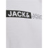 Sudadera Jack and Jones ecorp Logo Play White Melange Hombre
