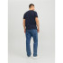 T-shirt Jack & Jones logo corp Play Homme bleu marine