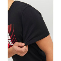 Camiseta Jack and Jones ecorp Logo Play Black Hombre