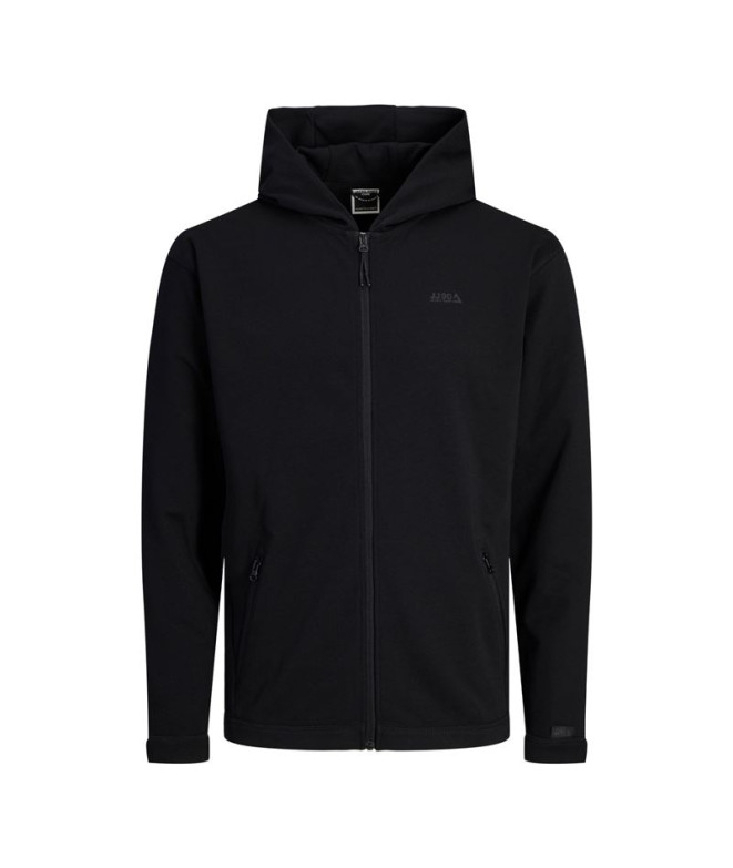 Casaco Jack and Jones Jcocloud Zip Preto Homem