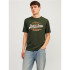 Camiseta Jack and Jones Jjelogo O-Neck 2 Col Kombu Green Hombre