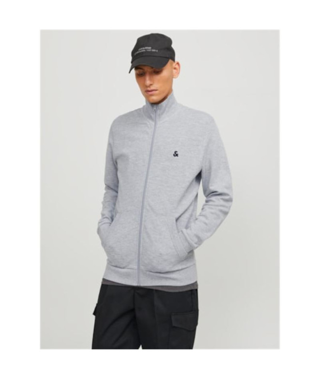 Veste Jack and Jones epaulos Zip Light Grey...