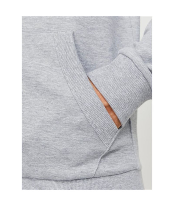 Casaco Jack and Jones epaulos Zip Light Grey...