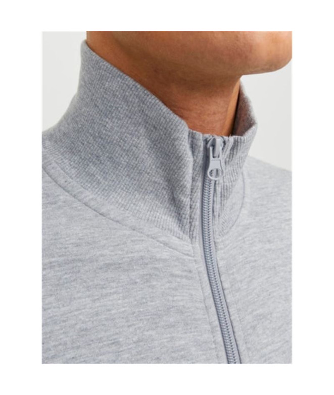 Casaco Jack and Jones epaulos Zip Light Grey...
