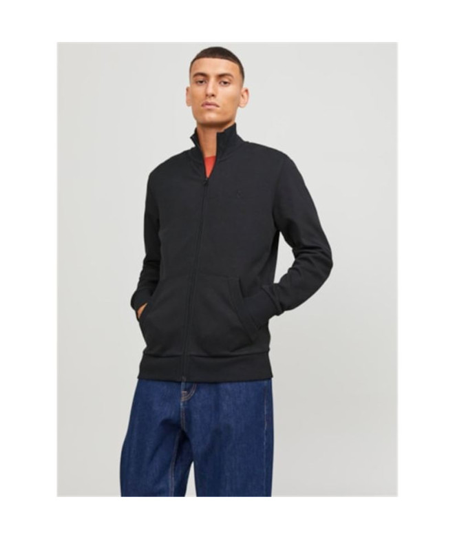 Chaqueta Jack and Jones epaulos Zip Black Hombre