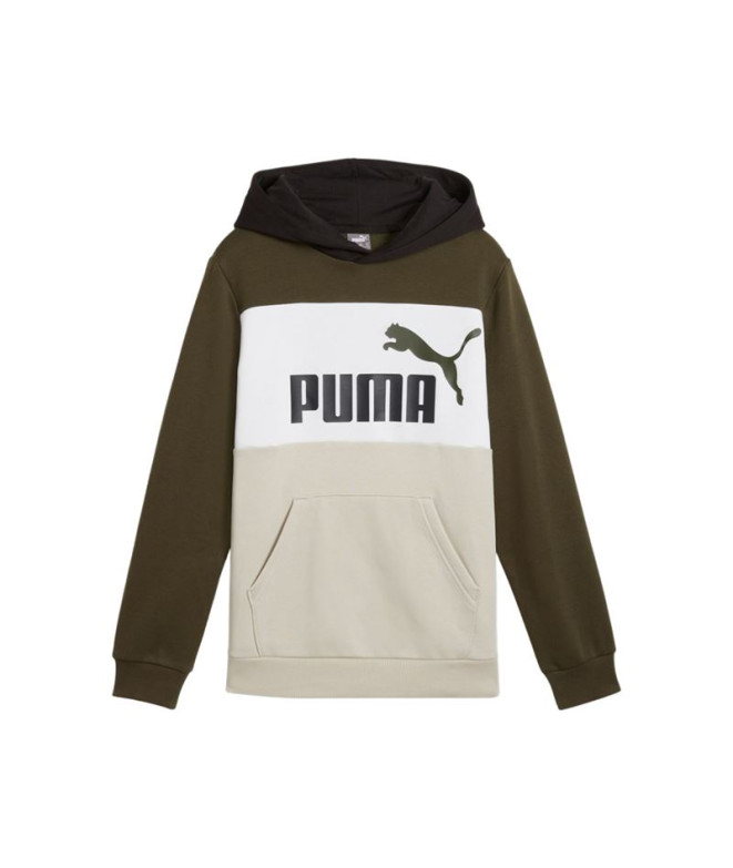 Moletom Casual Puma Essentials Block Fl Menino