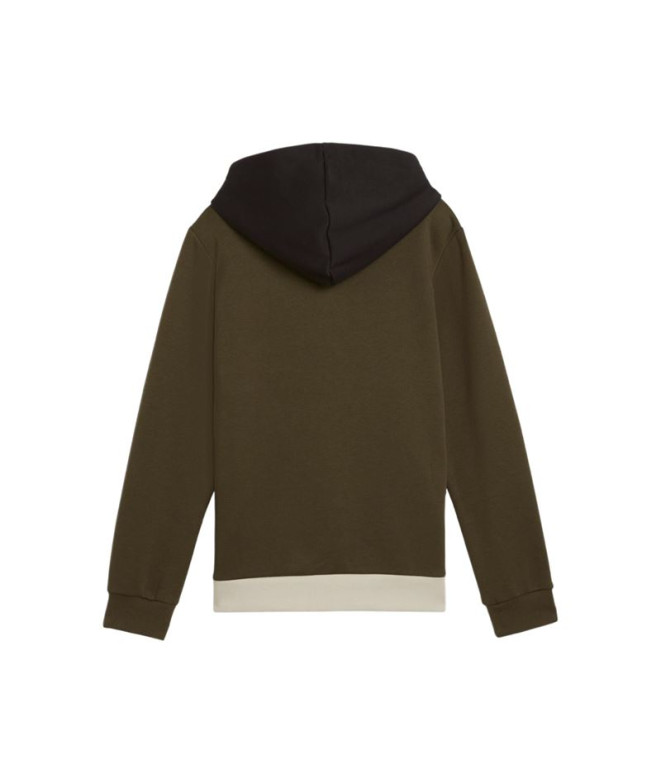 Moletom Casual Puma Essentials Block Fl Menino