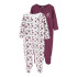 Mono Name it Nbfnightsuit 2P W/F Prune Purple Prune Bebés