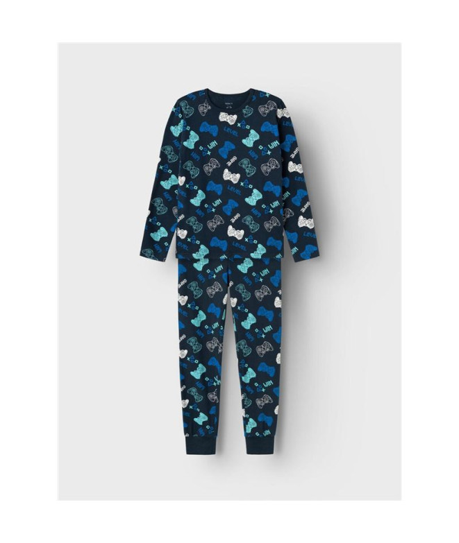 Pijama name it night Dark Sapphire Gamer Dark Sapphire Menino