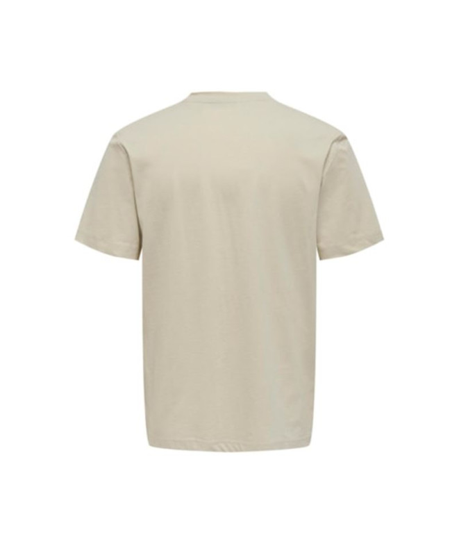 T-shirt Only & Sons max Life Pelican Homme