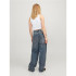 Top Jack and Jones Jxfallon Str Sl Rib Mujer Bright White
