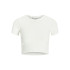 Camiseta Jack and Jones florie Str Ss Rib Bright White Mujer