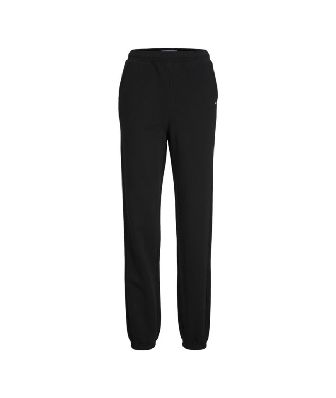 Pantalon Jack & Jones Jxabbie Rlx Hw Every Pants Swt Noos Noir