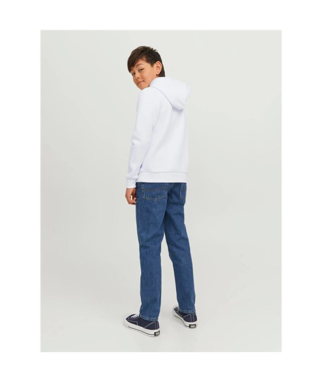 Sudadera Jack & Jones Jjecorp Logo Play Niño White