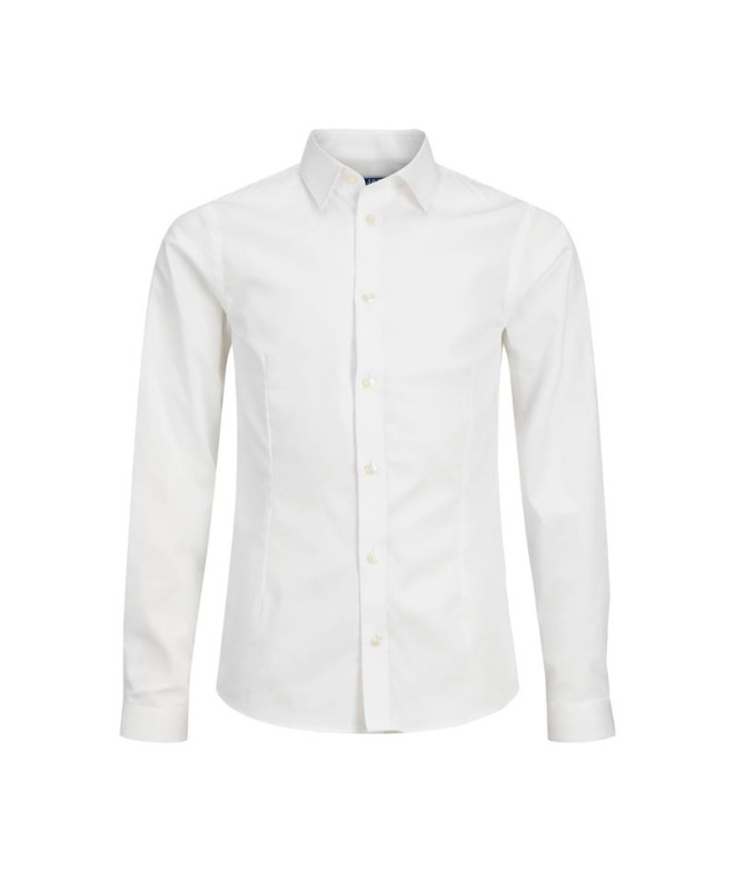 Camisa Jack and Jones parma Branco Infantil