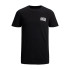 Camiseta Jack and Jones ecorp Logo O-Neck Black Hombre