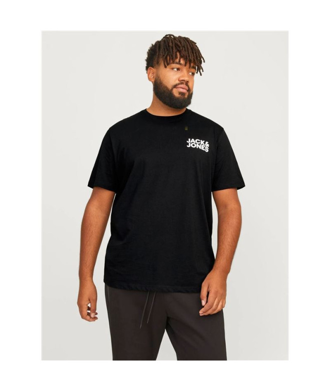Camiseta Jack and Jones ecorp Logo O-Neck Black...