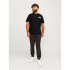 Camiseta Jack and Jones ecorp Logo O-Neck Black Hombre
