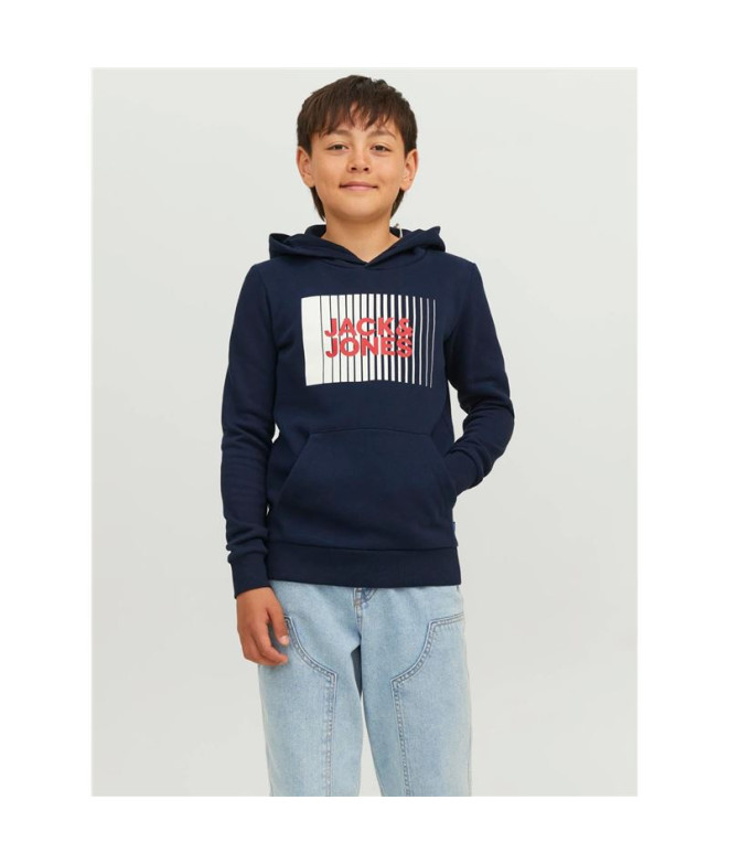 Sudadera Jack and Jones ecorp Logo Play Navy...