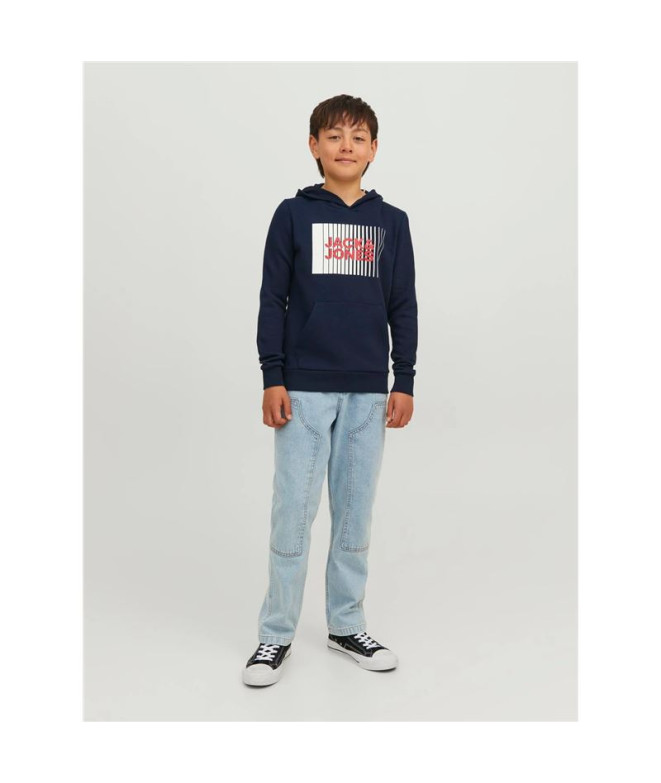 Sudadera Jack and Jones ecorp Logo Play Navy...