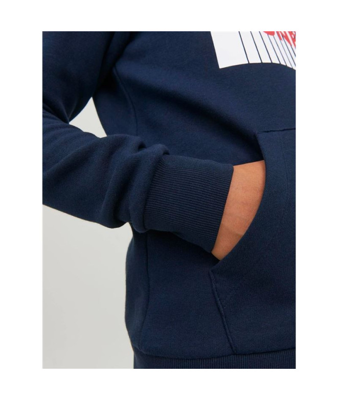 Sudadera Jack and Jones ecorp Logo Play Navy...