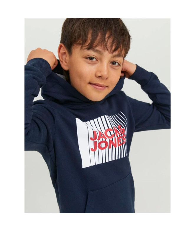 Sudadera Jack and Jones ecorp Logo Play Navy...