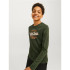Camiseta Jack and Jones elogo O- 2 Col Kombu Green Infantil