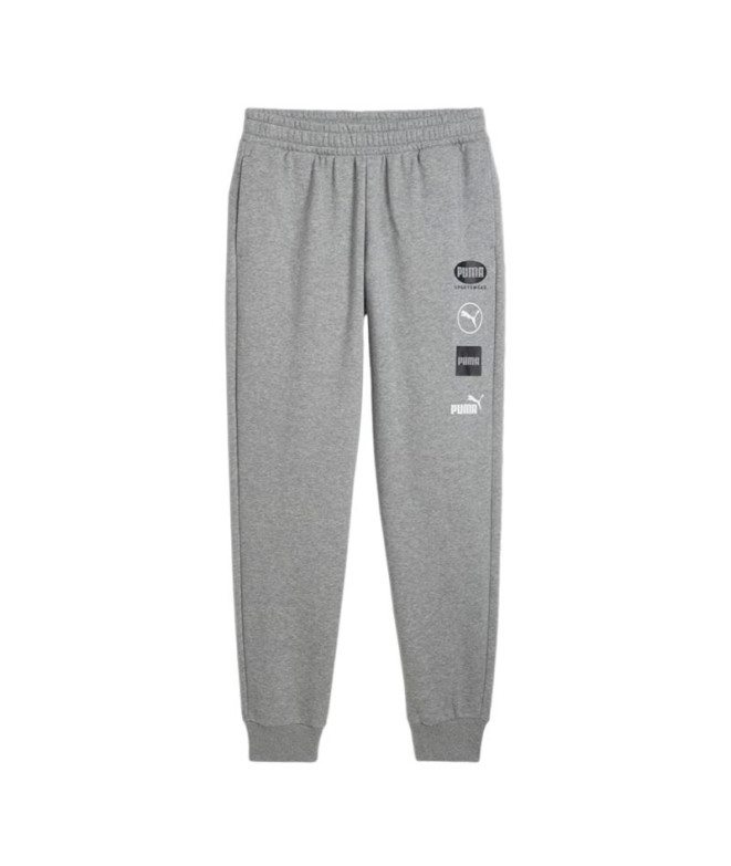 Pantalones Puma Power Graphic Sweatpants Fl Cl Hombre