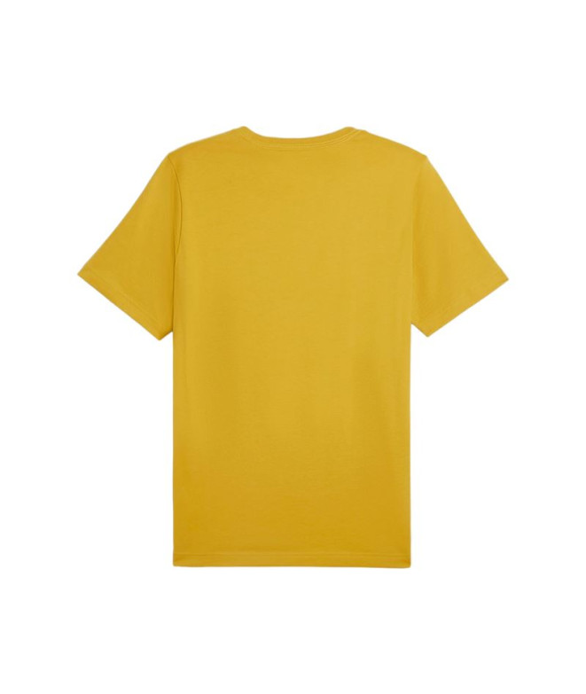 Camiseta Puma Essentials+ 2 Col Logo Homem