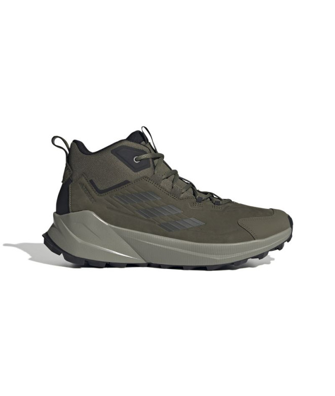 Botas de Montaña adidas Terrex Trailmaker 2 Mid Leather Hombre Verde Oliva