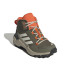 Botas de Montanha adidas Infantil Terrex Ax4R Mid Hiking Verde azeitona