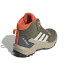 Botas de Montanha adidas Infantil Terrex Ax4R Mid Hiking Verde azeitona