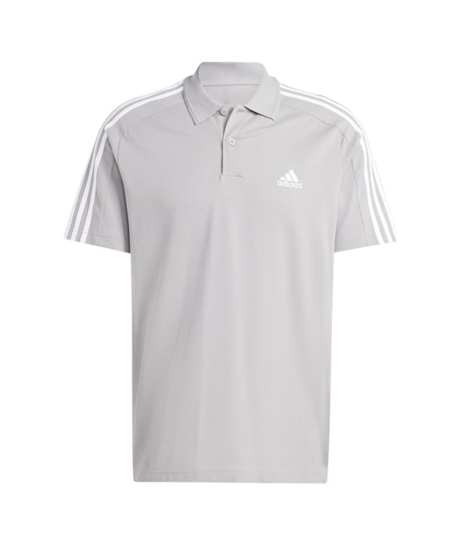 Camiseta adidas Homem manga curta 3S Pq Ps Cinzento