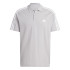 Camiseta adidas Homem manga curta 3S Pq Ps Cinzento
