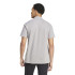 Camiseta adidas Homem manga curta 3S Pq Ps Cinzento