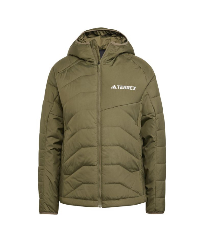 Veste Montagne adidas Femme by Terrex Multi Synthetic Insulated Olive Green