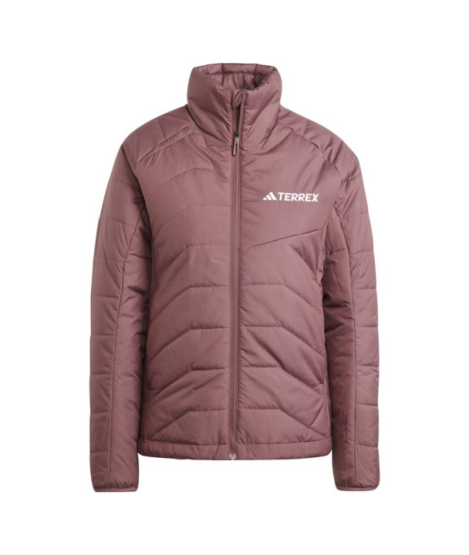 Chaqueta de Montaña adidas Terrex Multi Synthetic Insulated Mujer Granate