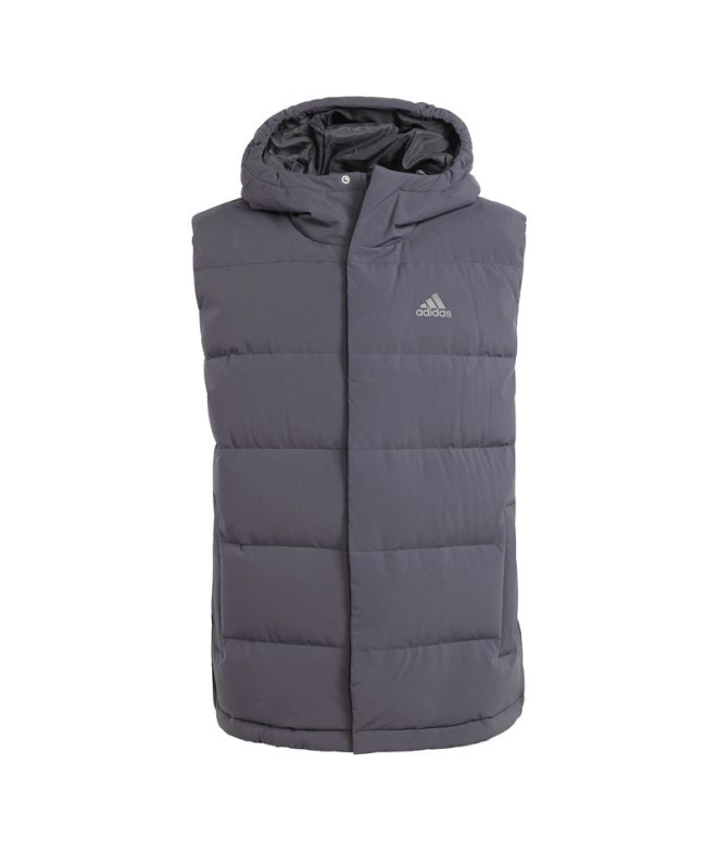 Colete Montanha adidas Homem by Helionic Hooded Down Preto