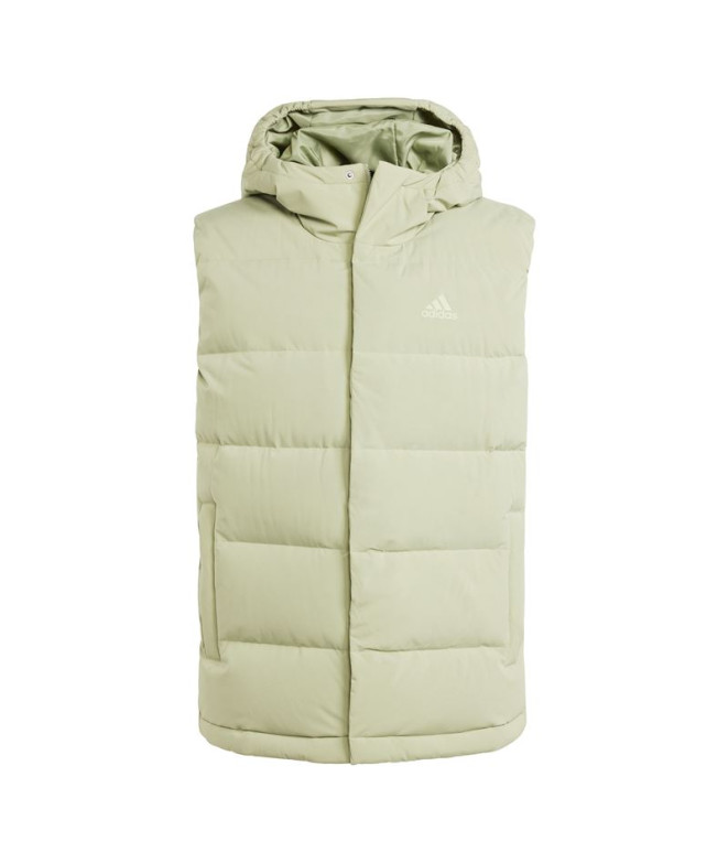 Chaleco de Montaña adidas Helionic Down Hombre Verde