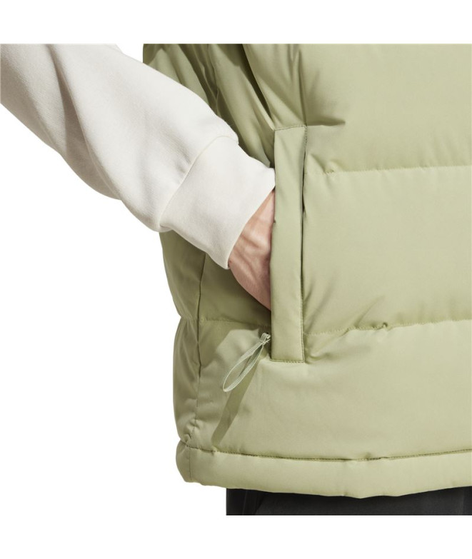 Gilet Montagne adidas Homme de Helionic Down Green