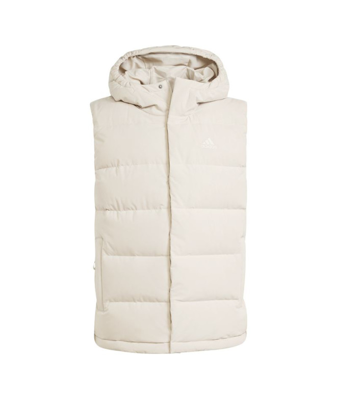 Gilet Montagne adidas Homme de Helionic Down Beige