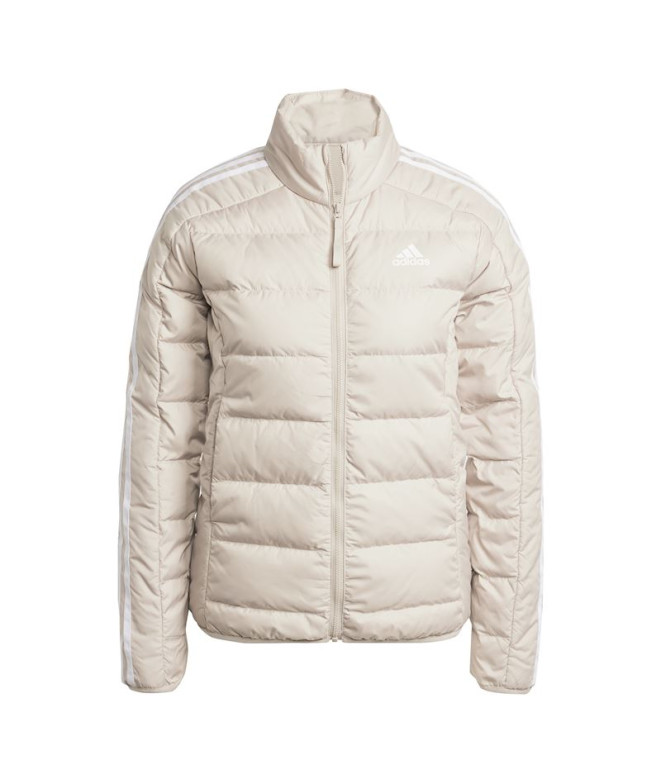 Veste Montagne adidas adidas Femme by Essentials 3 Bands Light Down Beige