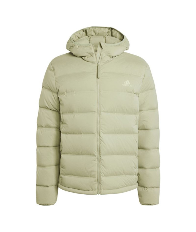 Chaqueta de Montaña adidas Helionic Stretch Down Hombre Verde